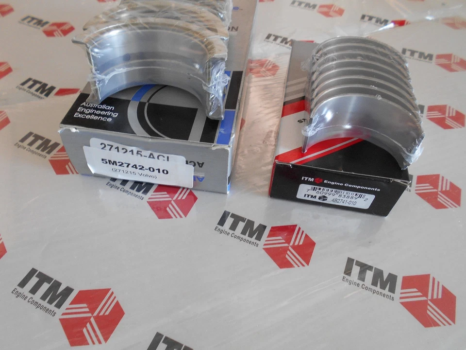 Volvo B18 & B20 AQ130 - P1800 - 122S, 544, 140 Ser. Juego de varilla y rodamientos principales -010 Foto 2 de 4