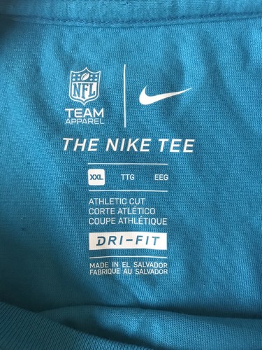 CAROLINA PANTHERS NIKE DRI-FIT BLUE TEE SHIRT SIZE XXL - Picture 4 of 4