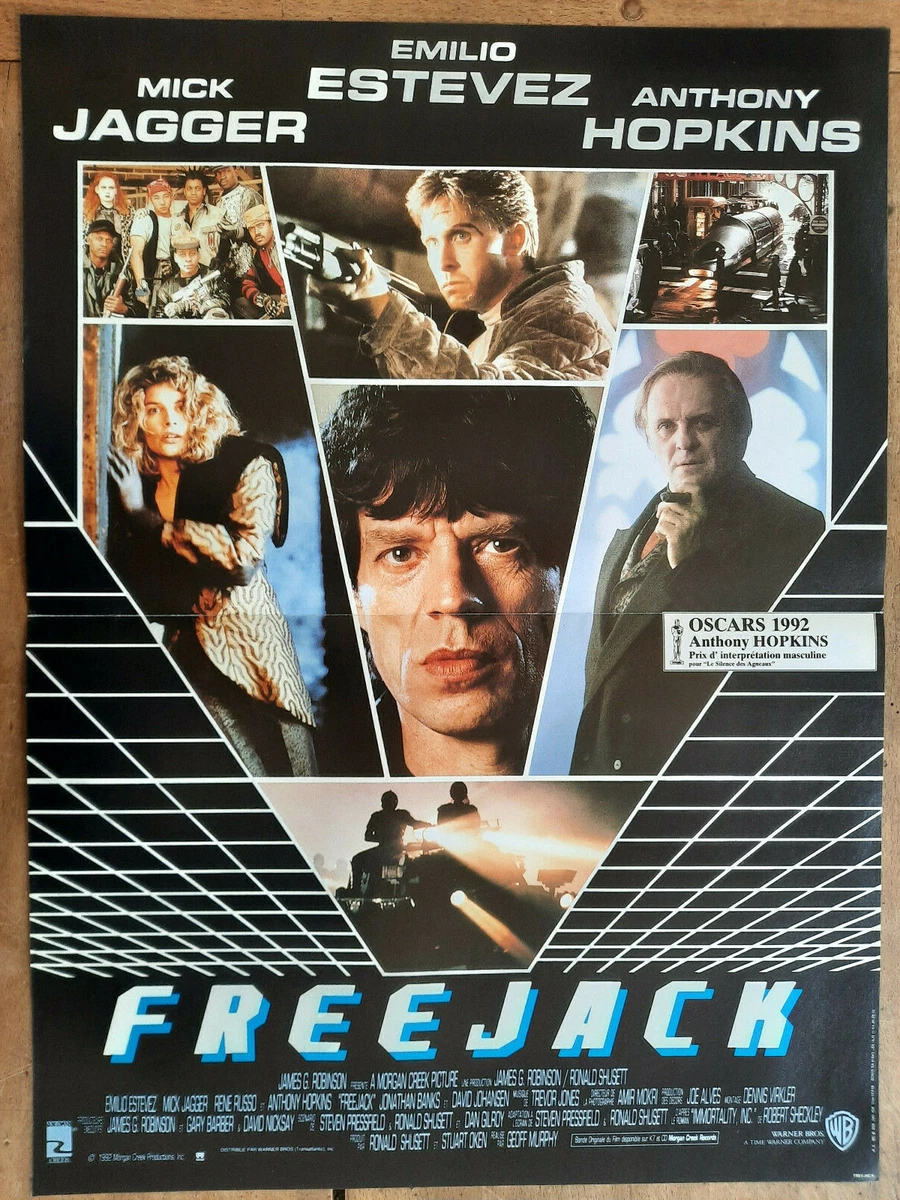 Poster Freejack Geoff Murphy Mick Jagger Anthony Hopkins 15 11/16x23 5/8in  | eBay