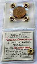 5 CENTESIMI 1927 SPIGA PERIZIATA FDC RAME ROSSO DA NORIS PAOLO!