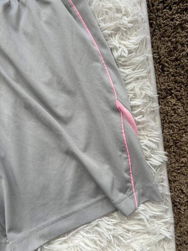 Danskin Now Girls talla Pantalones cortos deportivos clásicos grises (rosa) 14/16. Bonito par. Comf Foto 2 de 4