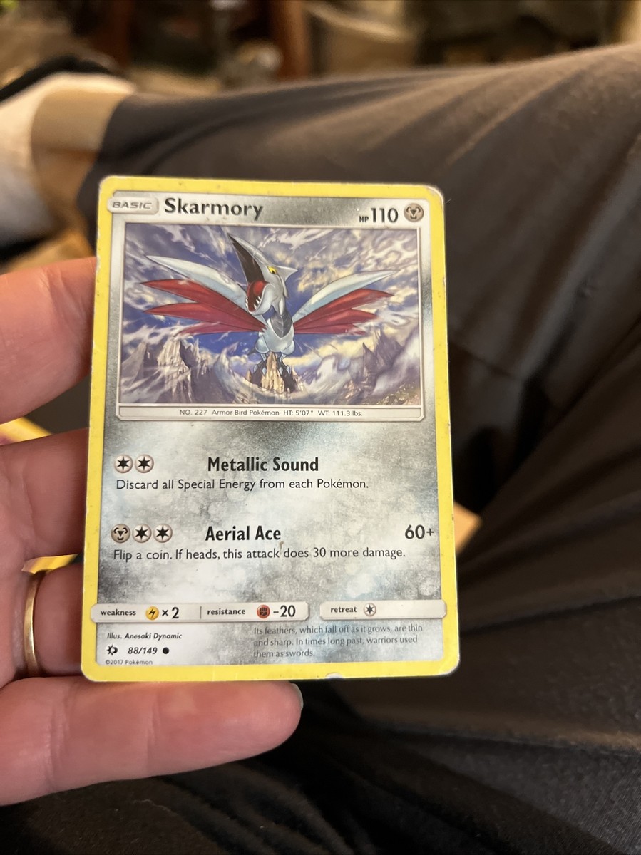 POKEMON Trading Card Basic skarmory hp110 metallic sound