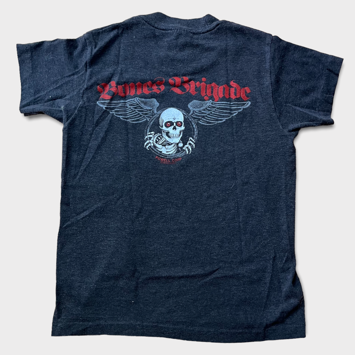 1980s Powell Peralta Bones Brigade Vintage Skateboard Skate Tee