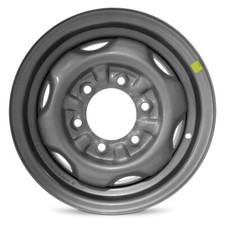Genuine Oem Wheel For 1986-1997 Nissan Hardbody 14 Inch Painted Silver Steel Rim