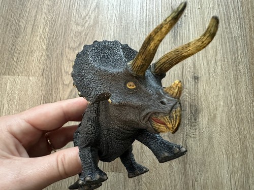 Mojo TRICERATOPS Dinosaur Prehistoric Jurassic Dino Figure 2010 Toy - 第 4/6 張圖片