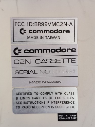 COMMODORE LOTTO REGISTRATORI CASSETTE DATASSETTE C2N C 128 64 VIC 20 NO PLUS 4 - - Afbeelding 16 van 22