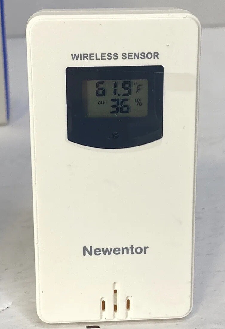 Newentor Weather Station Wireless Indoor and Outdoor Temperature Alert