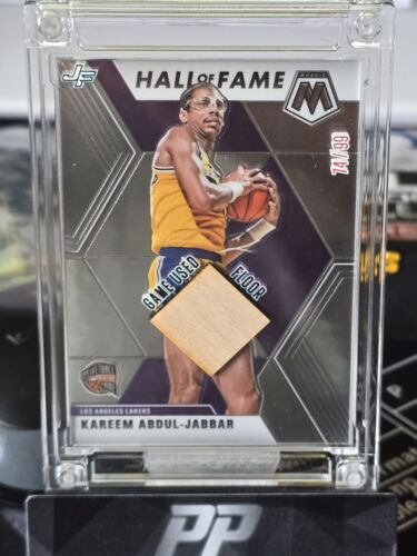 2023 Jersey Fusion Kareem Abdul-Jabbar Game-Used Buffalo Braves Floor Relic/ 99 - Picture 3 of 4