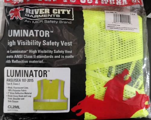 LOT OF 33 MCR Safety CL2ML High Visibility Vest Unisex LARGE XL AND 2X NEW image 2