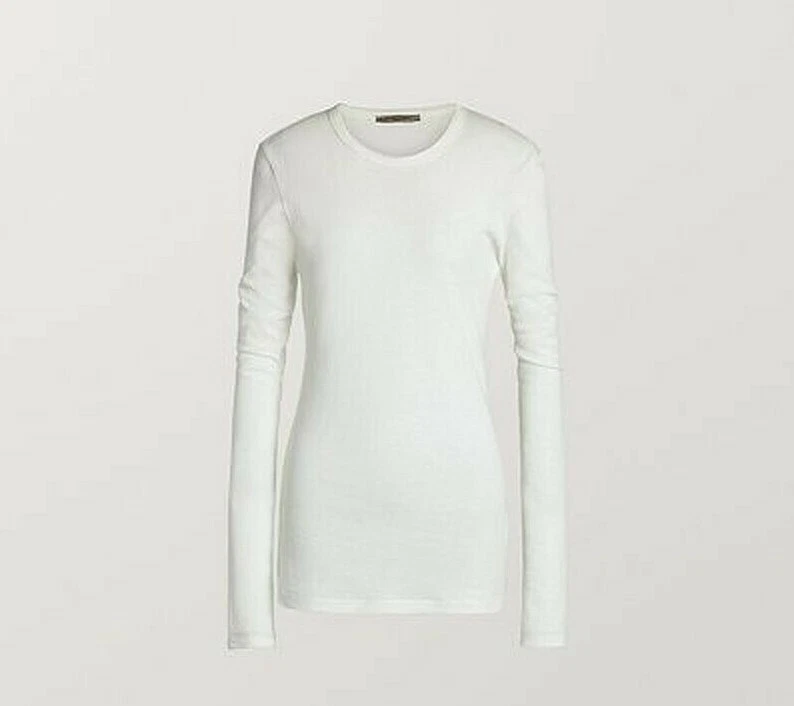 womens off white long sleeve t shirt