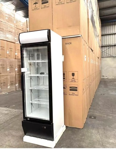 EUROTAG 420LT SINGLE DOOR COMMERCIAL DRINK DISPLAY FRIDGE Brand New 12 Months W - Picture 5 of 5