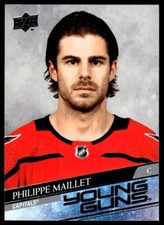 2020-21 Upper Deck Young Guns Philippe Maillet Rookie R51