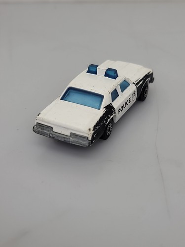 Vtg 1979 Lesney Matcchbox Superfast No 10 Plymouth Gran Fury Columbus Police Car - Picture 4 of 5