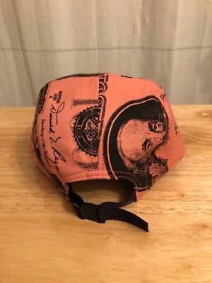 Supreme Franklin Pink Black Money Camp Hat Cap FW13 NWOT | eBay