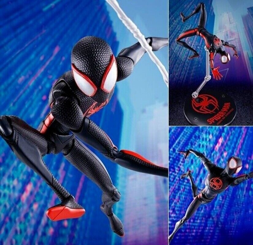 MARVEL SPIDER-MAN MILES MORALES フィギュア Amazon.com: Spider-Man Marvel MixMashers Miles Morales