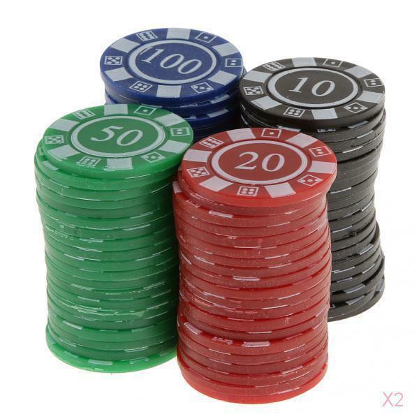 160Pcs Kids Educational Counting Poker Chips for Board Games Teaching ...