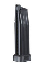 Lancer Tactical Stryk 28rd Round Hi-Capa Green Gas Airsoft Magazine Black