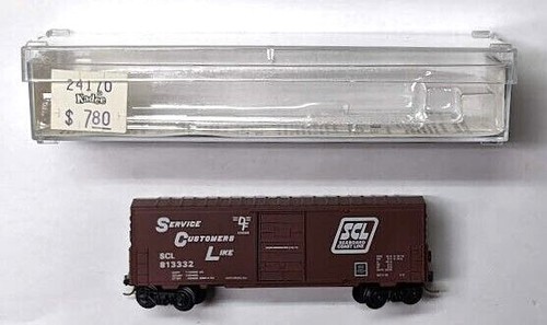 MTL Micro-Trains 24170 Seaboard Coast Line SCL 813332 40 pies vagón de carga de una sola puerta | Zustand: New