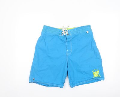Polo Ralph Lauren Mädchen blau Baumwolle Bermudas Shorts Größe M L7 in normalem Zug