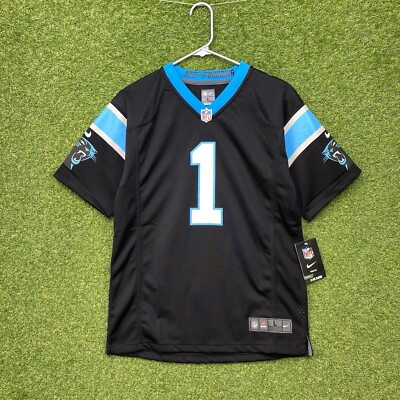 Cam Newton #1 Carolina Panthers Nike Jersey Kids Large Youth