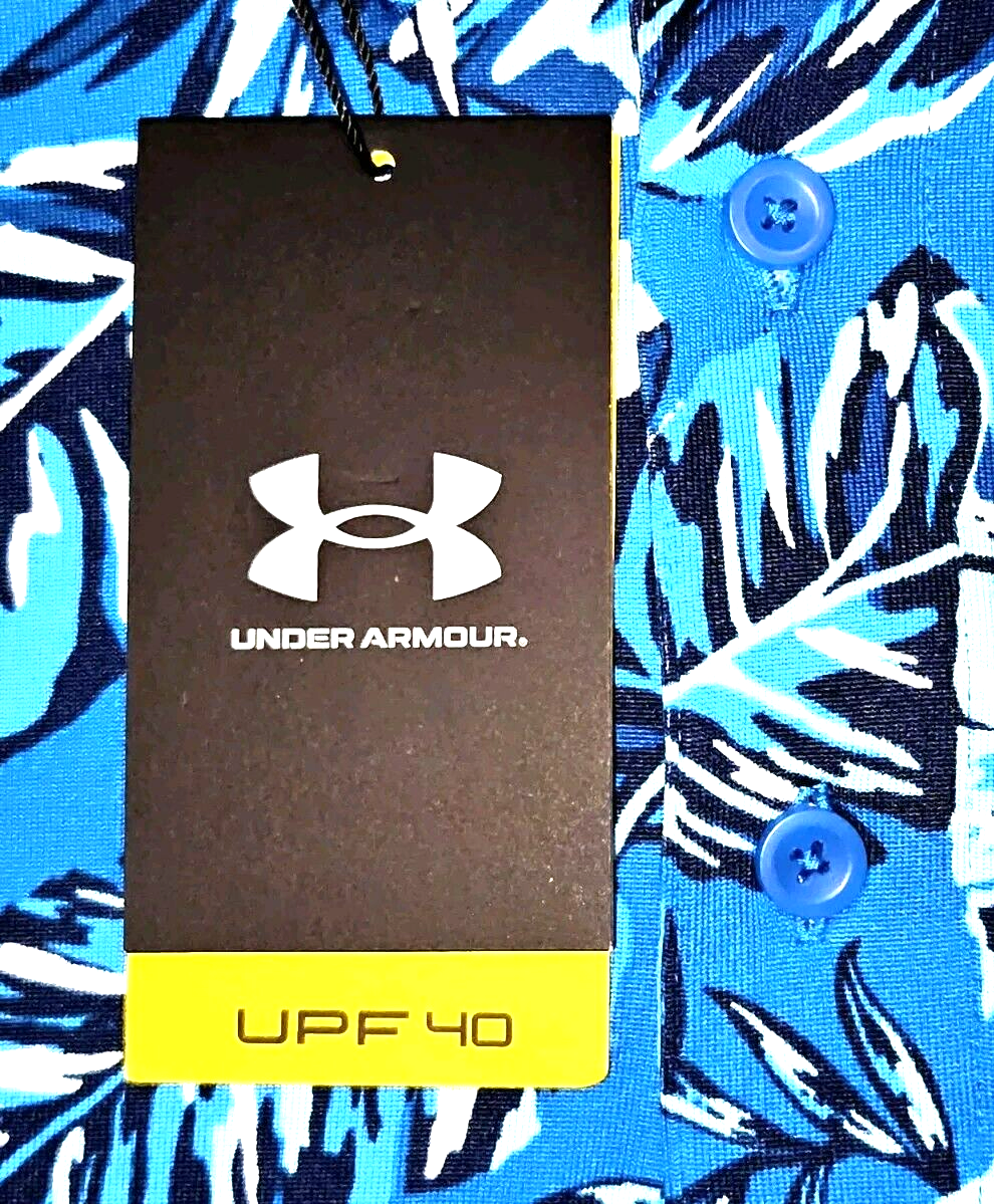 NEW UNDER ARMOUR, MENS SIZE XL, HAWAIIAN PLAYOFF 2.0 UPF NEW UNDER ARMOUR, MENS SIZE XL, HAWAIIAN PLAYOFF 2.0 UPF