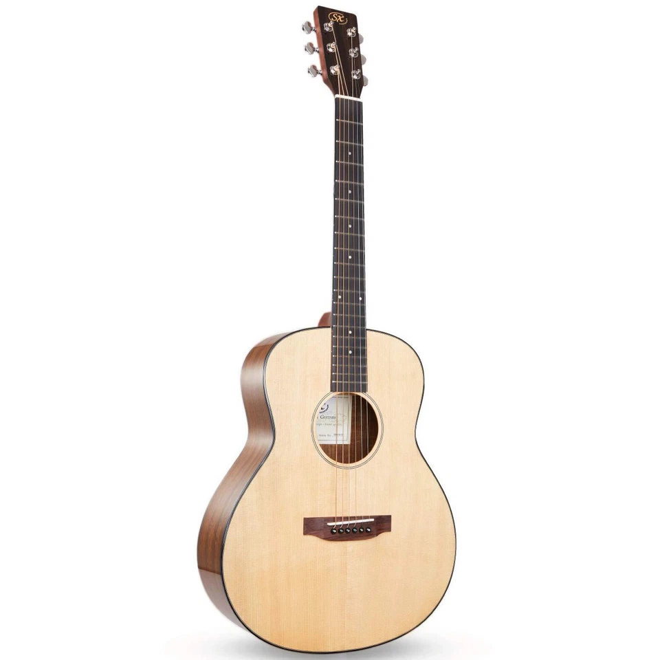 Guitarra acústica SX escala corta longitud total 934 mm bolsa de transporte incluida SS760 Foto 2 de 4
