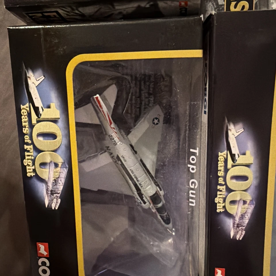 Corgi 100 Years Of Flight Pan Am C and British Airways Concorde Lot Of 6 Planes - Image 4 of 4