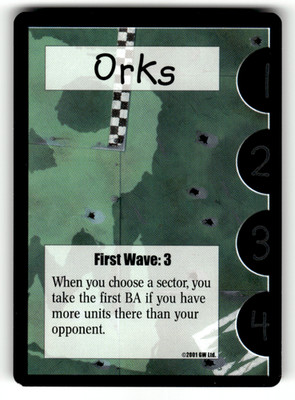 Warhammer 40K Orks 2001 Games Workshop Ltd. CCG TCG