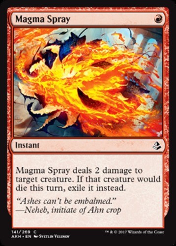 Magma Spray X4 (Amonkhet (2017)) Magic The Gathering (casi nuevo) *CCGHouse* Magic - Imagen 1 de 1