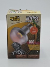 ReptiKing Intense Basking Bulb 100W Reptile Heat Lamp Frosted Bulb Open Box New