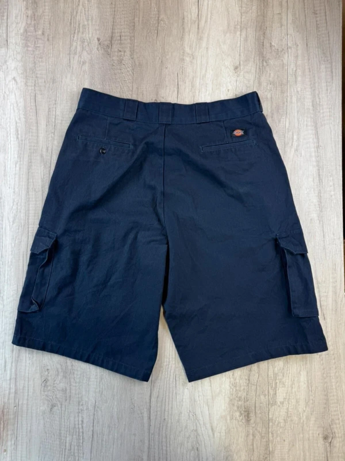 Dickies cargo chino shorts men’s w36 loose fit navy summer skater work shorts