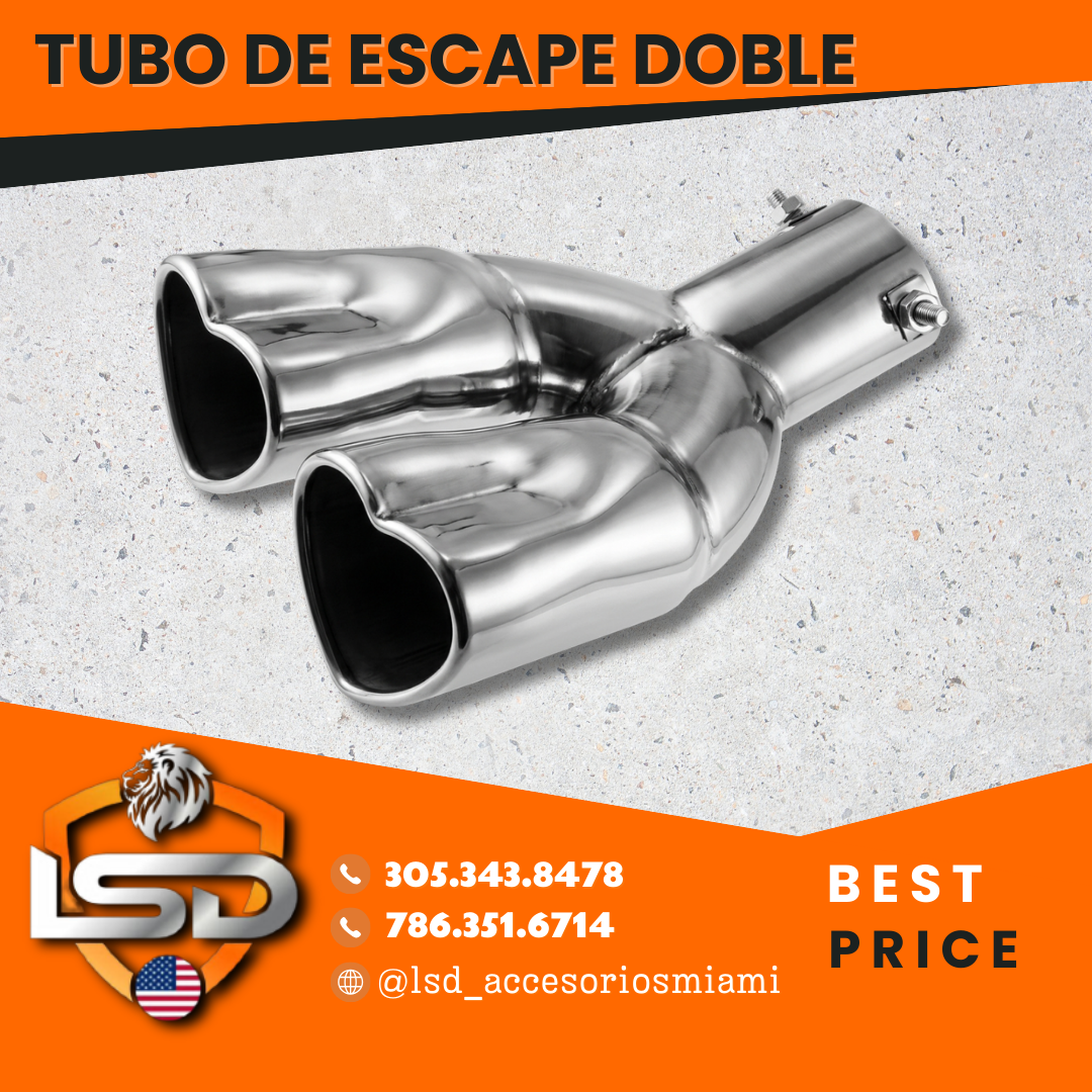 Tubo De Escape Dual Para Coche RC, Repuesto De Aluminio Para HSP Redcat 1/8, Compatible Con Motores SH GO 21/28 CXP