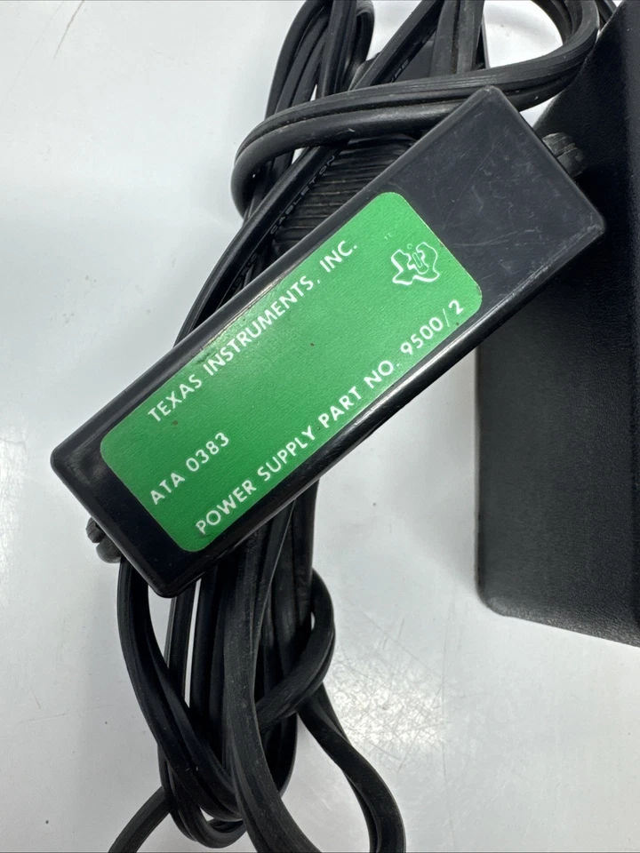 Texas Instruments OEM Power Supply AC Adapter TI AC-9500 AC9500 TI-99/4a Works - Image 3 of 4