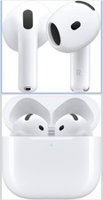 Apple AirPods 4 Wireless Bluetooth Earbuds with USB-C Charging Case, White