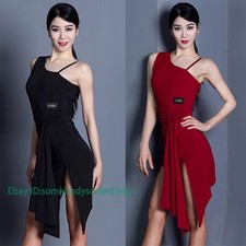 Latin Rumba Salsa Rhythm Practice Dance Dress Ballroom Costume Performance Tango