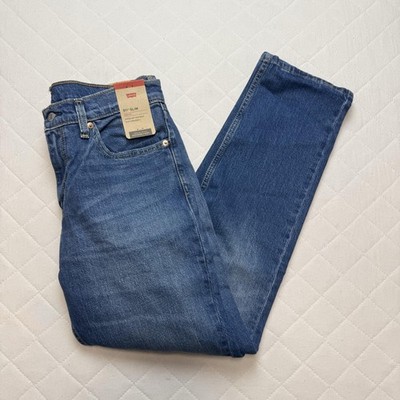 Levis 511 Jeans Mens 32x30 Blue Medium Wash Slim Straight Stretch Denim 5-Pocket