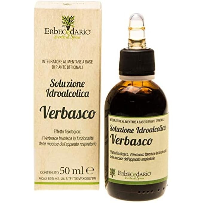 Gocce di Verbasco Erbecedario - Benessere Naturale Vie Respiratorie