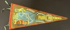 Vtg 1954 Auto Racing Race Pennant Santa Fe Rosario Argentina Circuito Parque