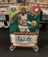 2025-26 Bowman U Best John Blackwell Auto Green Mini Diamond /99 Best of 2025