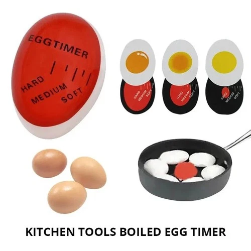 Egg Timer Perfect Boil Colour Changing Kitchen Cook Heat Perfectly Useful UK