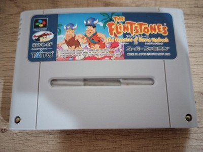 The Flintstones: Treasure of Sierra Madrock (Nintendo Super Famicom) US seller