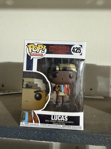 Funko Pop! Vinyl: Stranger Things - Lucas Sinclair (w/ Binoculars) #425