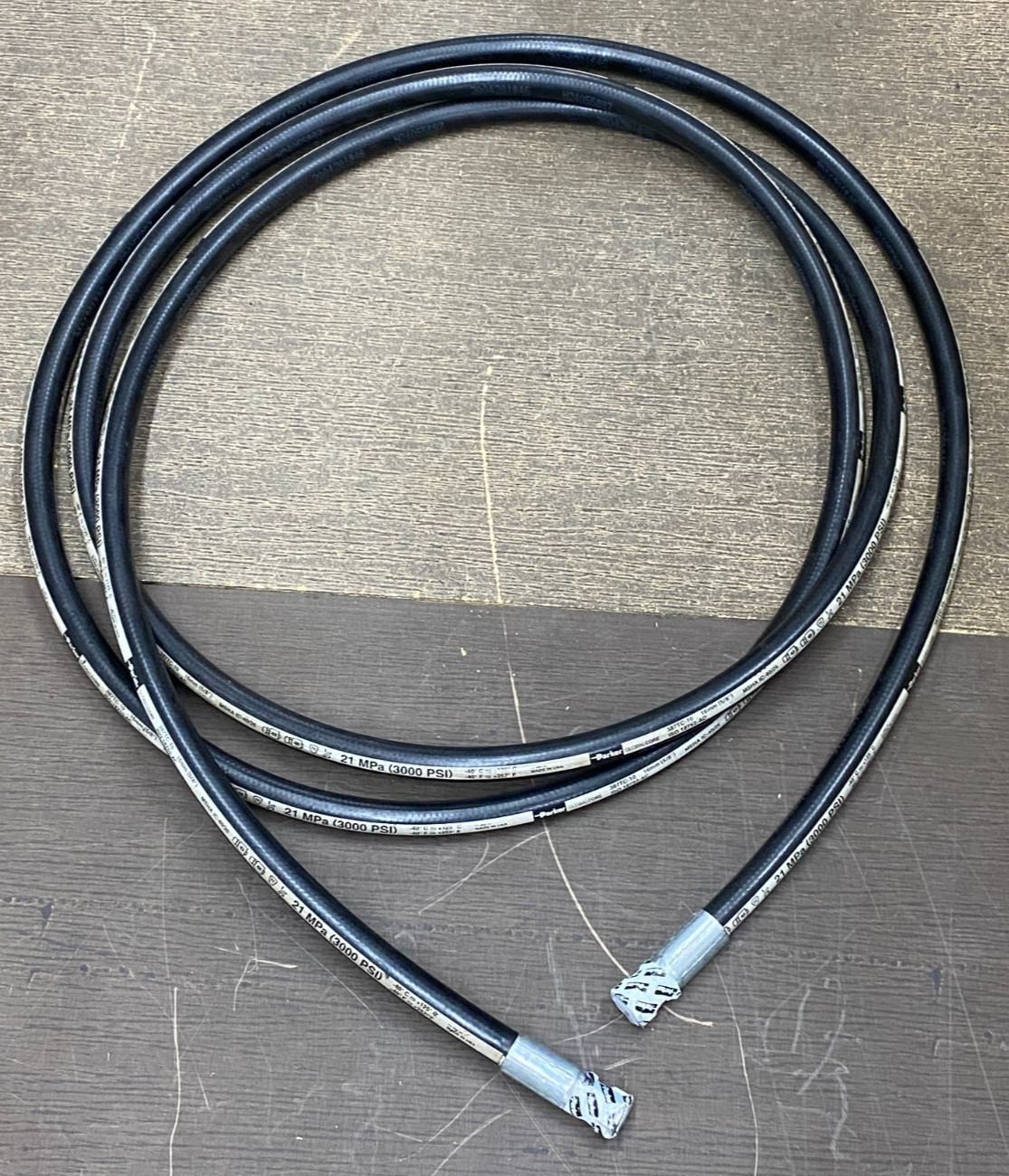 PARKER GLOBALCORE HYDRAULIC HOSE 387TC-10 16mm (5/8") MSHA IC-40/26 ~17FT