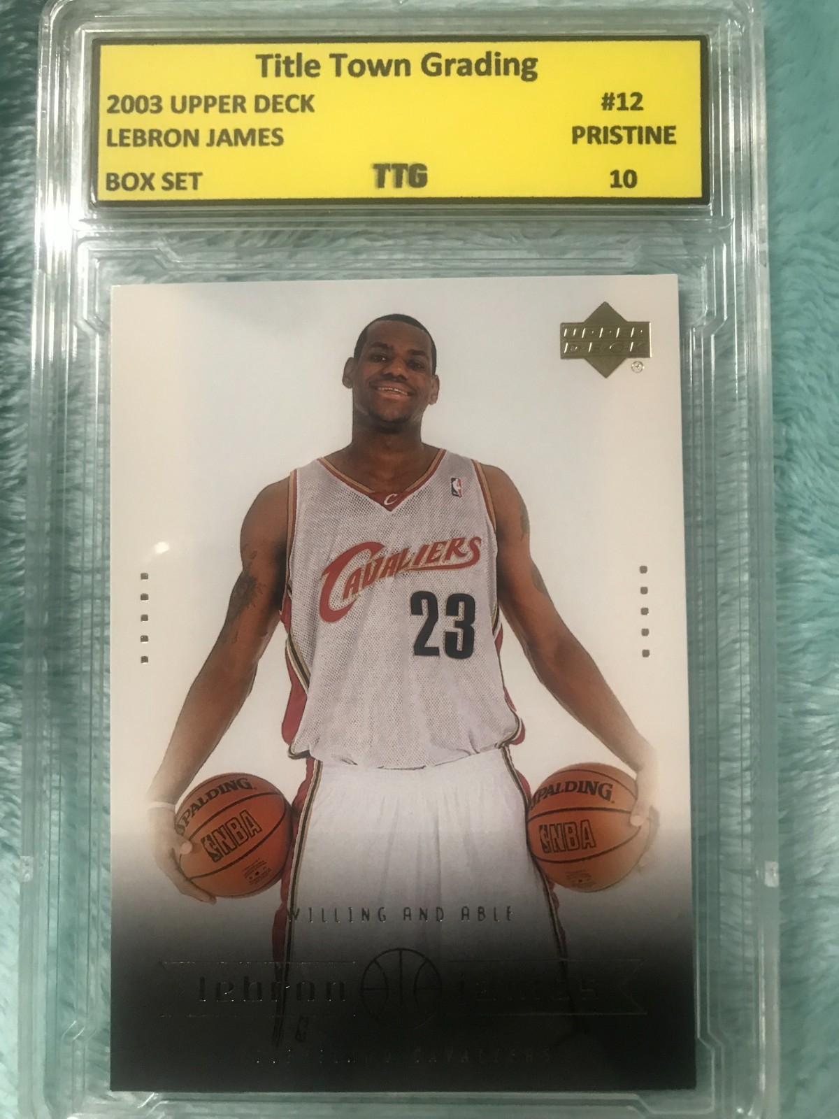 2003-04 Upper Deck Lebron James - Box Set Lebron James LeBron James #12 (RC)