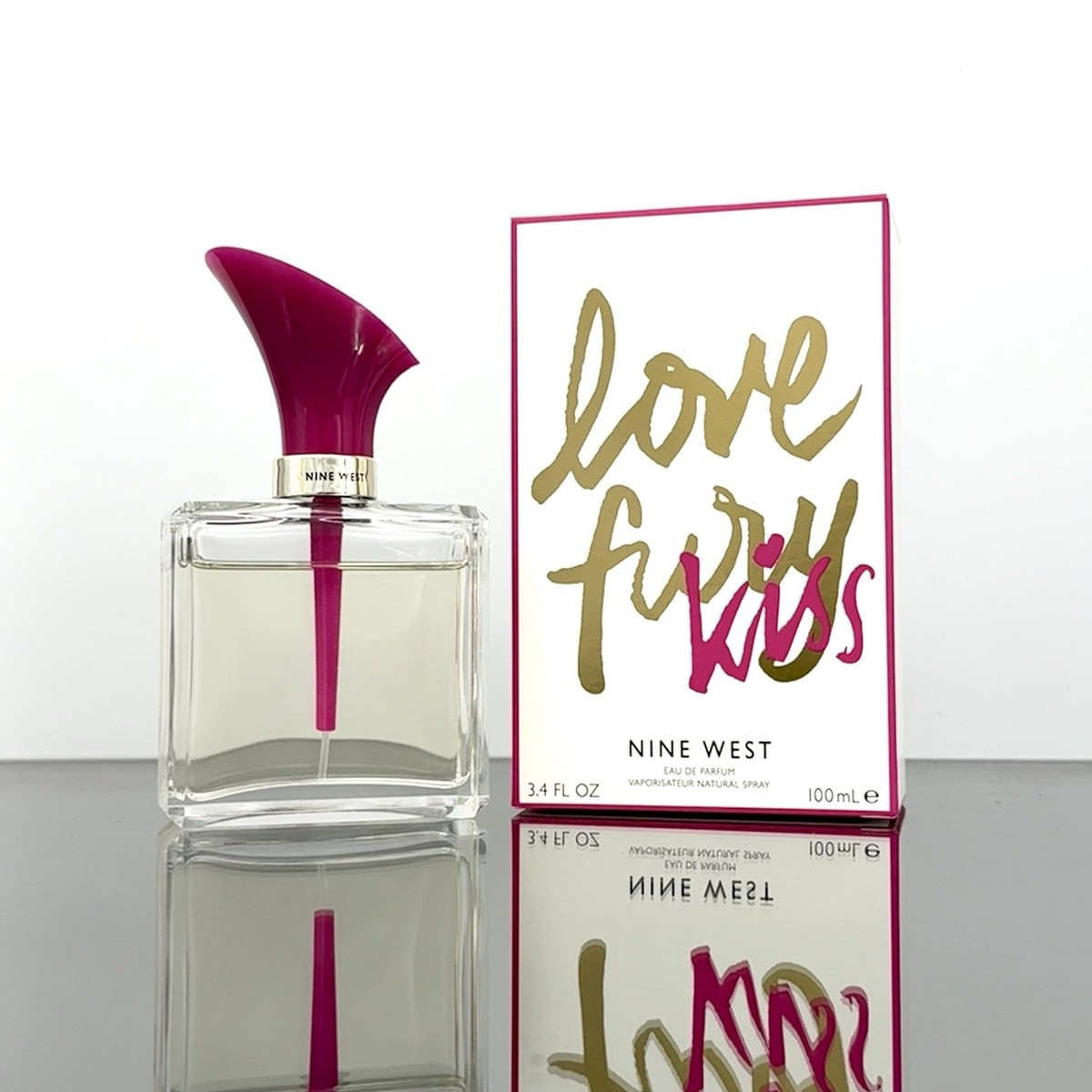 Nine West LOVE FURY KISS Women Perfume 3.4oz-100ml EDP Spr *NEW