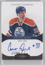 2011-12 Panini Dominion Auto Rookies 54/199 Colten Teubert #117 Auto 0c2