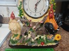 SHELF CLOCK  Mantel la cardi collection porcelain ROOSTER and Hen — photo 10