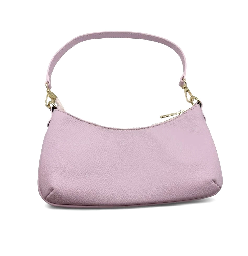 Borsetta rosa in VERA PELLE - REAL LEATHER