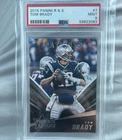 2015 Panini Rookies & Stars Tom Brady #7 PSA 9 New England Patriots Football