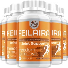 (5 Pack) Feilaira Capsule - Advanced Formula for Joint Support Supplement